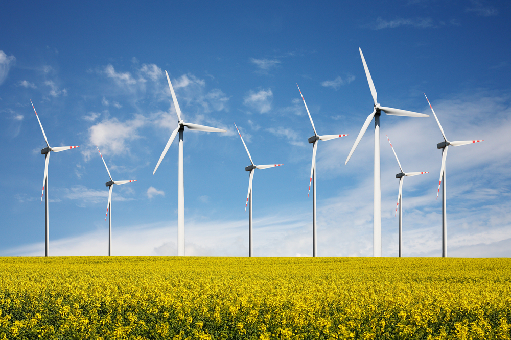 wind turbines
